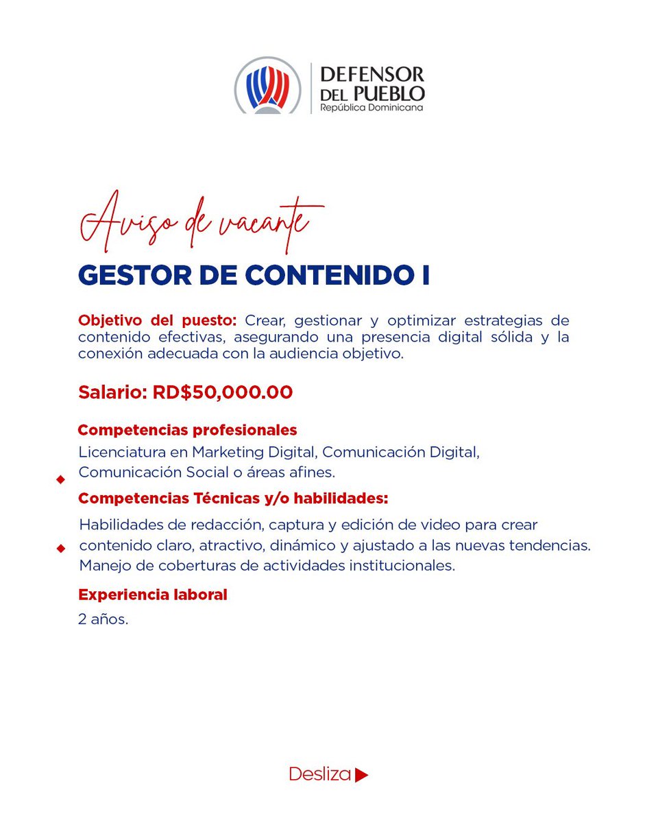 Defensor del Pueblo tweet media