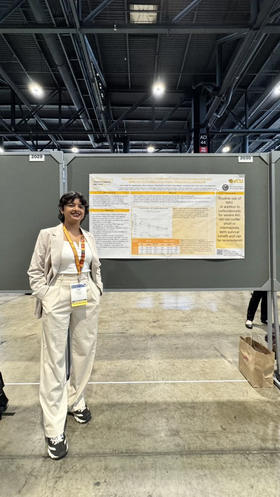 KaanthiRama's tweet photo. Digestive diseases week 2026 

• Adding NAC to corticosteroids did NOT improve short- or intermediate-term mortality 🙅
• No meaningful reduction in HRS/ARF or major adverse liver outcomes vs steroids alone

Time to rethink routine NAC use in severe AH? #MedX

@DDWMeeting https://t.co/mLN4Pl1ZVt