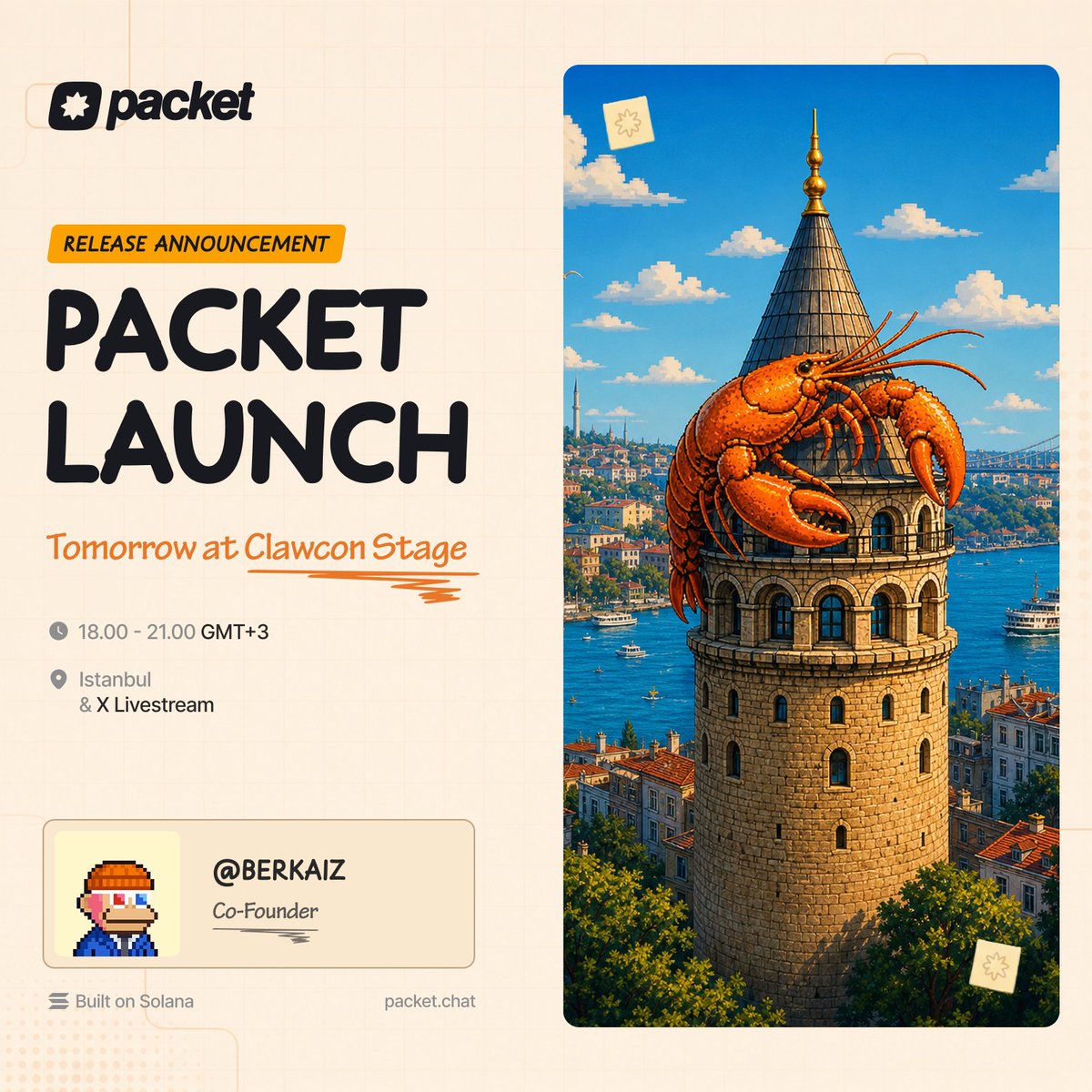 Packet tweet media