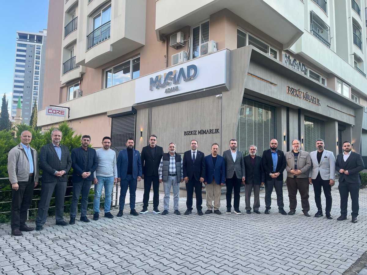 MUSIADAdana's tweet photo. Adana Sivil İnisiyatif Meclisi (ASİM) Başkanı Sayın Mehmet Coşkun ve beraberindeki yönetim kurulu üyeleri, MÜSİAD Adana Şube Başkanımız Sayın Ömer Tekdemir ve Yönetim Kurulu Üyelerimizi dernek binamızda ziyaret etti. https://t.co/6XSl49rUL9