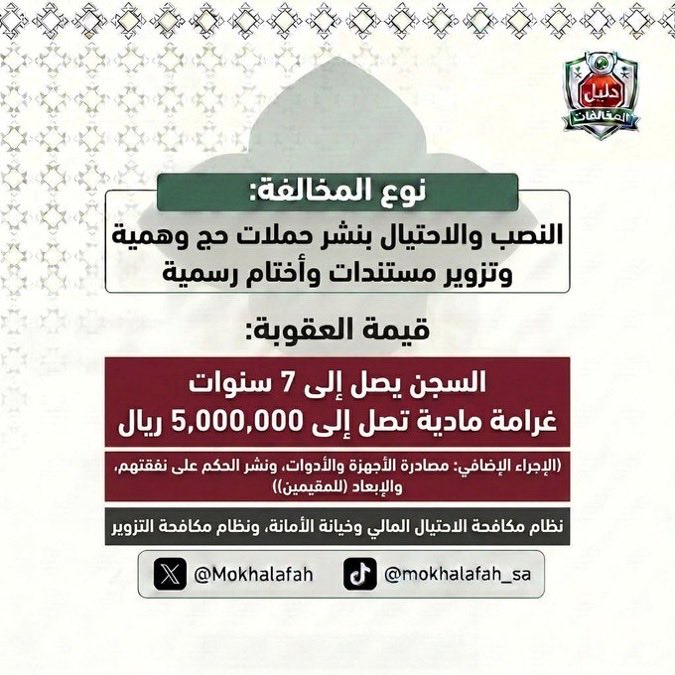 دليل المخالفات tweet media