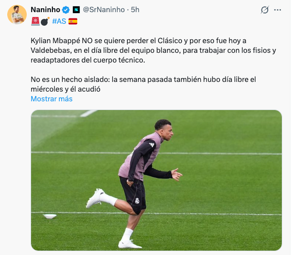 Javier tweet media
