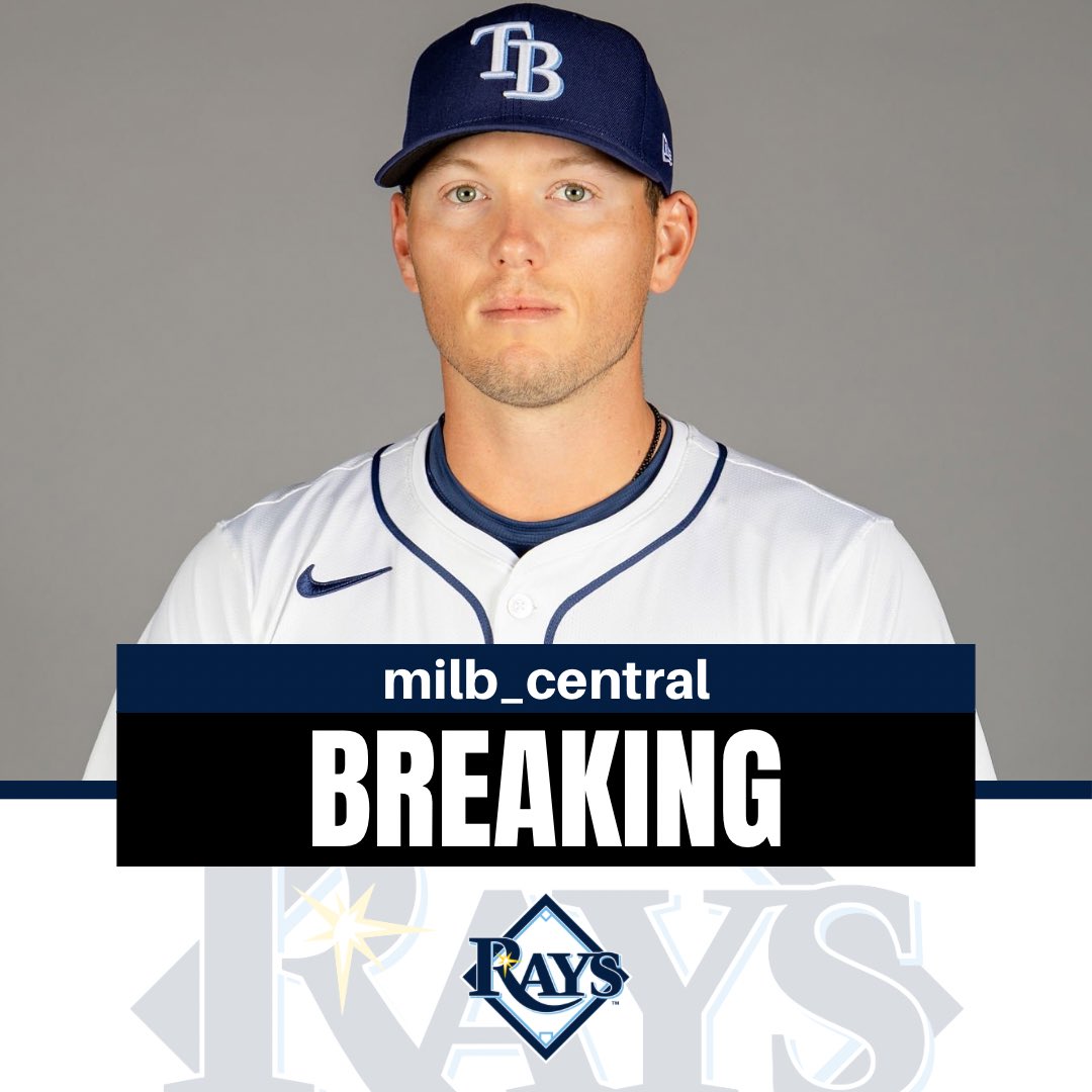 milb_central's tweet photo. The Tampa Bay Rays are calling up Chase Solesky to the majors. https://t.co/a9lp8x92kV