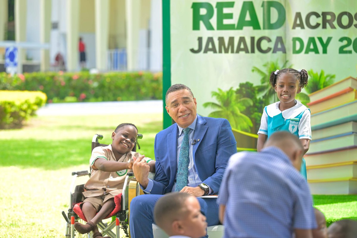 Andrew Holness tweet media