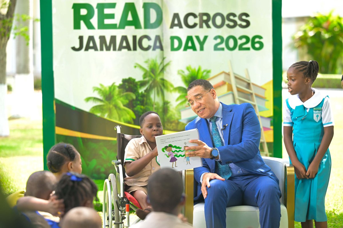 Andrew Holness tweet media