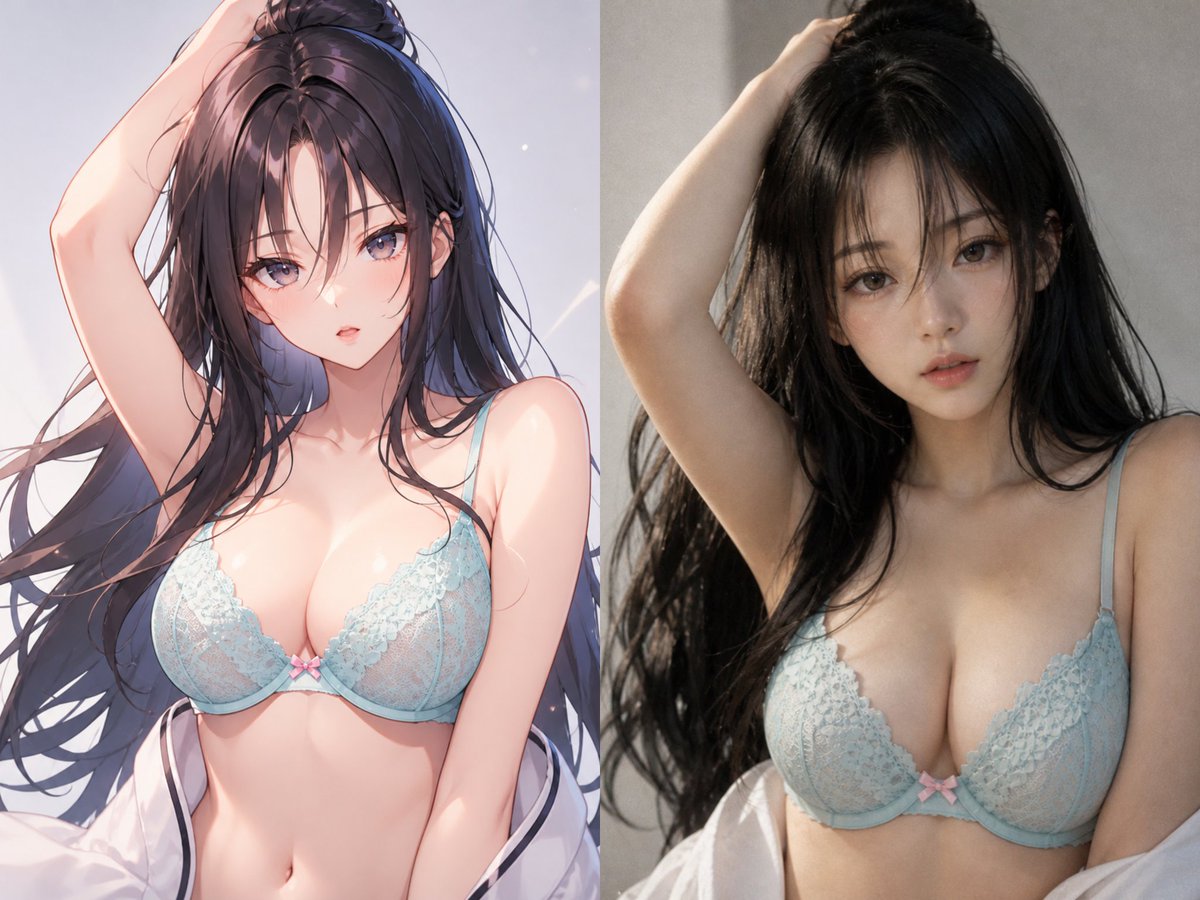 AnimeAICutiez's tweet image. Anime vs Real 👀
You can only choose ONE.
No switching. ↓
#AIart #AIGirl #Anime #Waifu