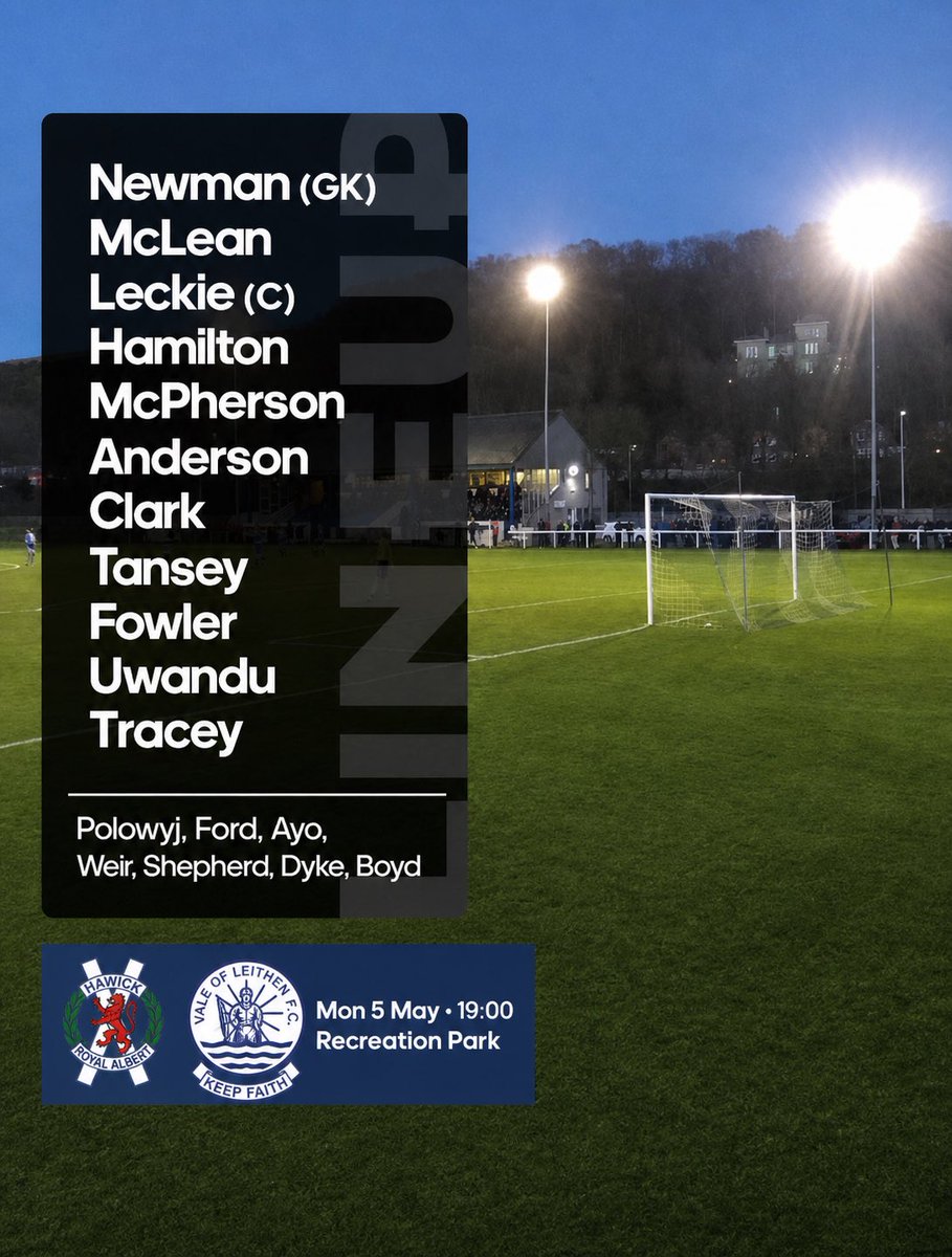 Hawick Royal Albert FC tweet media