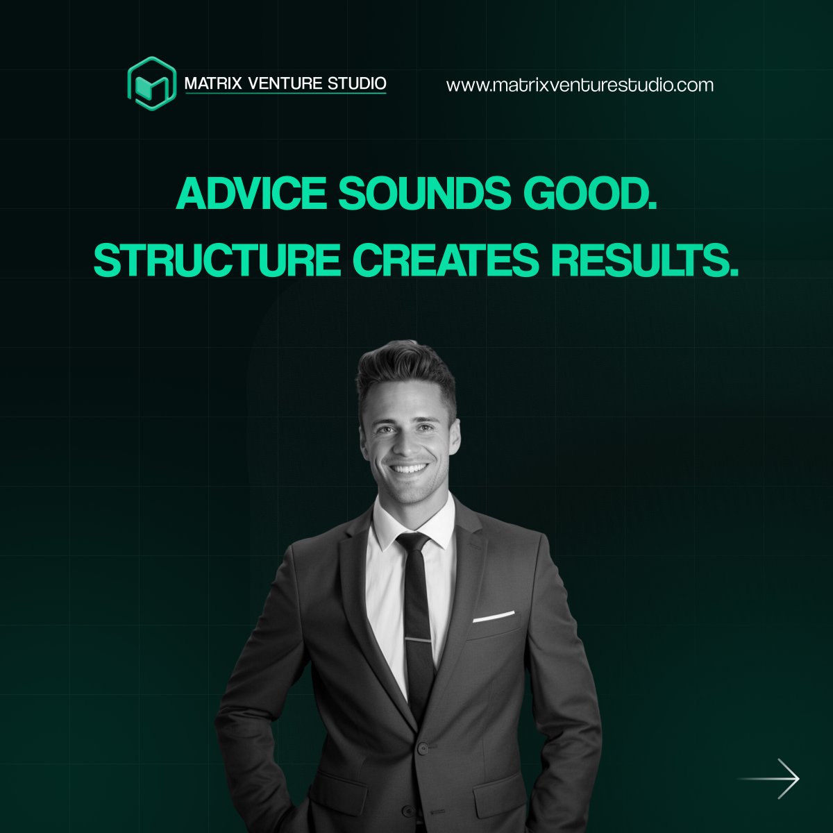 Matrixventure_'s tweet photo. Advice sounds good.
But it doesn’t scale.
Systems do. https://t.co/qjUb4m5eGL
