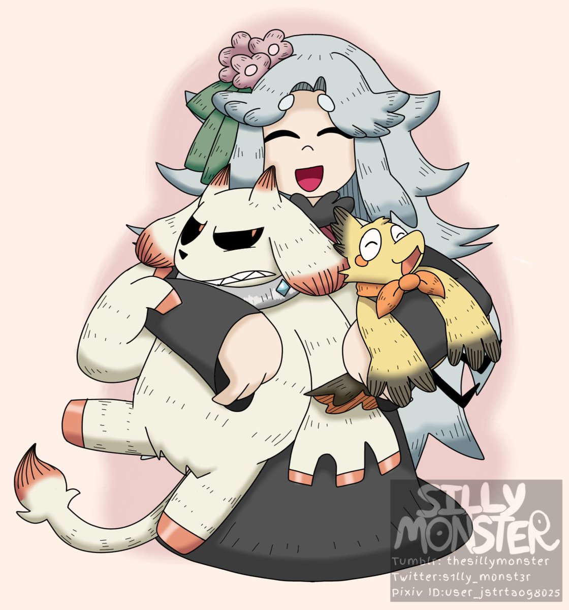 s1lly_m0nst3r's tweet photo. #シニガミ姫 https://t.co/0ZmGmYarhk