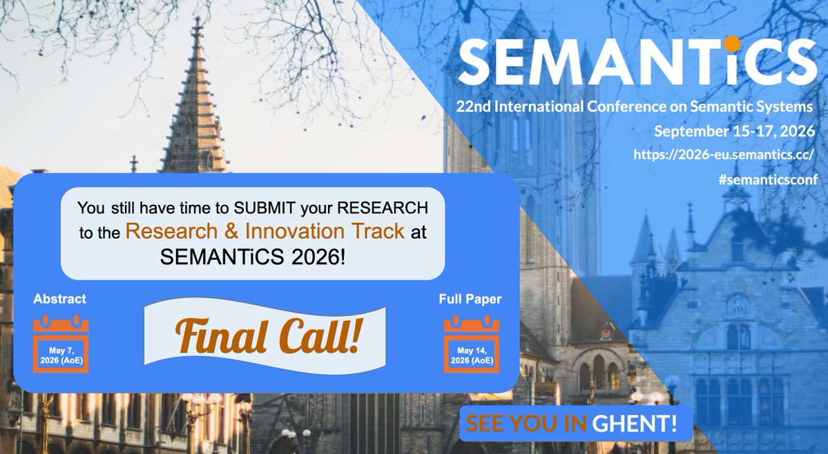 SEMANTiCS Conference tweet media