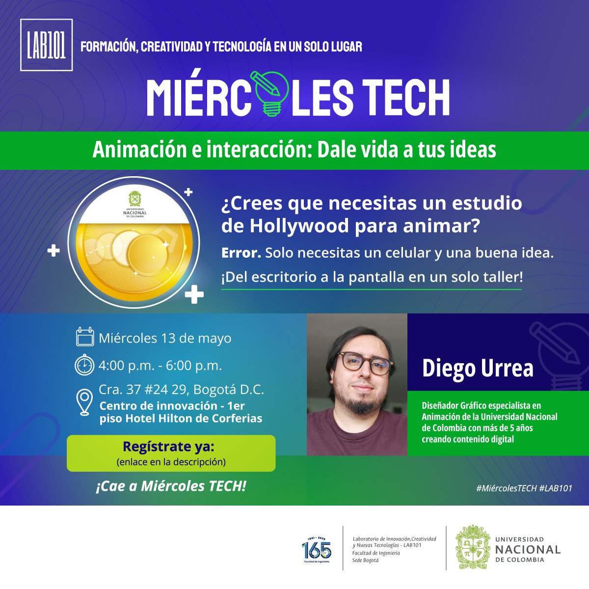 LAB101 UNAL - Innovación pública y govtech tweet media