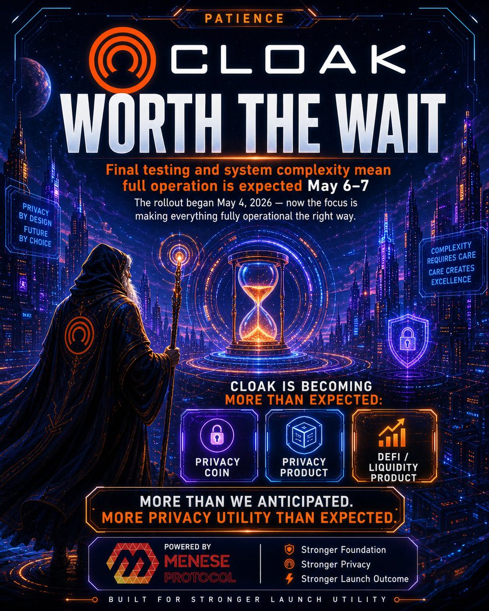 CloakCoin - Pay with $CLOAK, not your Privacy tweet media