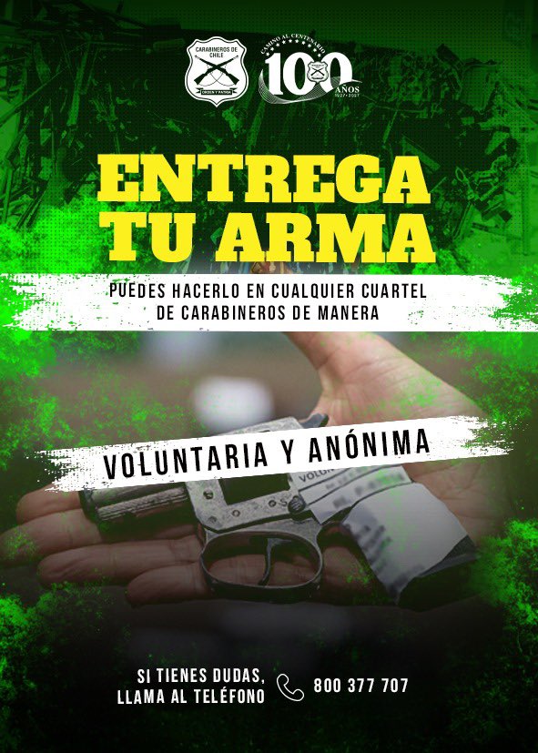 Carabineros Región de Arica y Parinacota tweet media