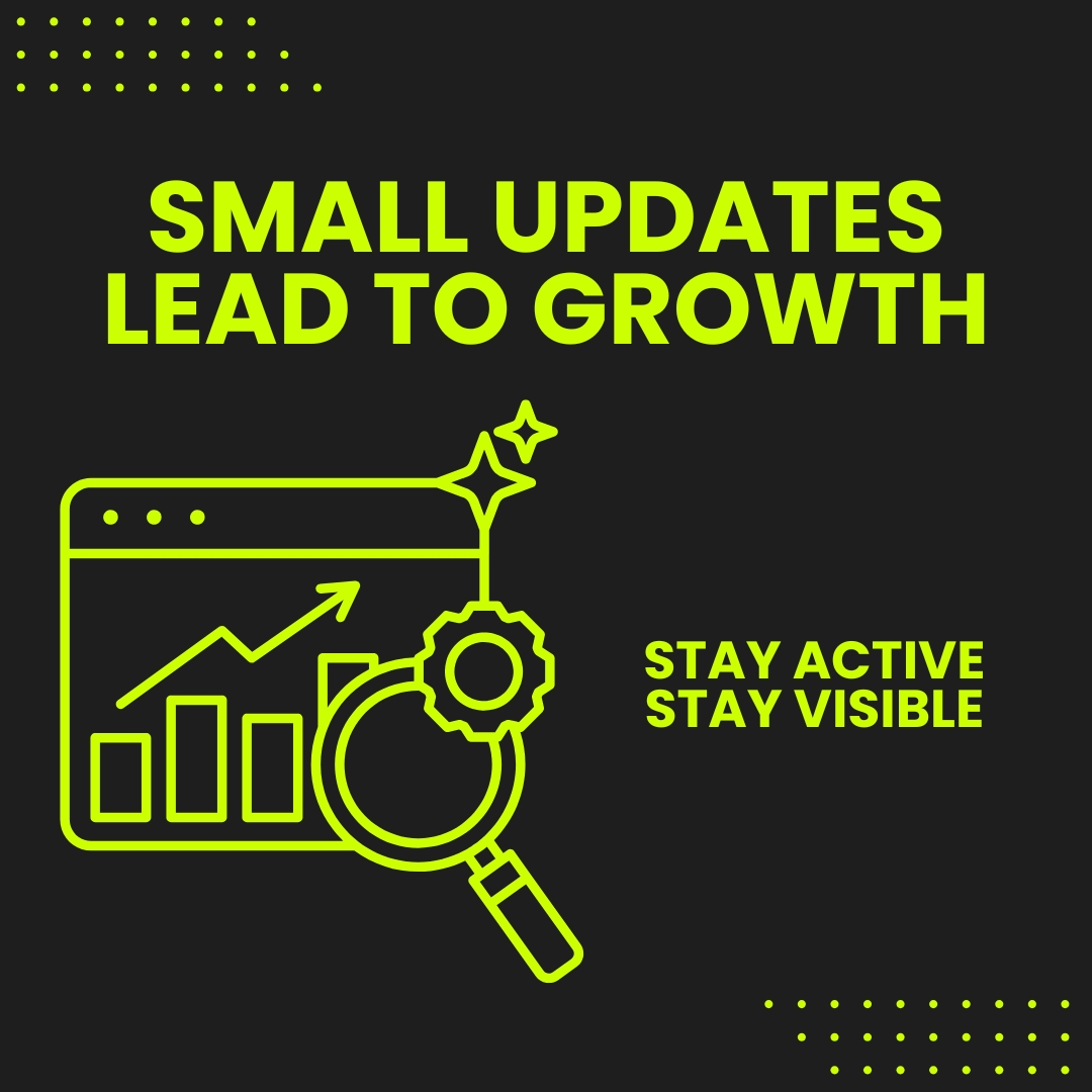 ElyvateDigital's tweet image. You don’t need to do everything to move your business forward. Even small updates to your Google profile, like adding photos or keeping your information current, can help you stand out over time. Stay active, stay visible. #digitalmarketing #localSEO #smallbusiness #smallbiz