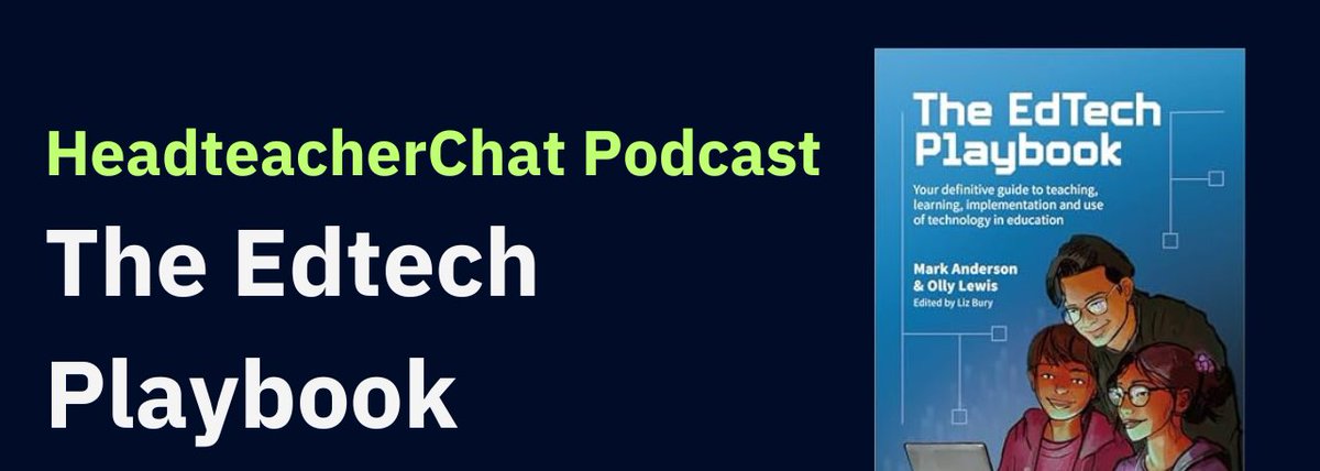 Headteacherchat's tweet image. PODCAST: Digital Leadership with Mark Anderson
Explore the evolving landscape of EdTech with ICT Evangelist Mark Anderson. Insightful discussion on future-ready leadership.
Listen now: dub.sh/Pe2CmYR
#EdTech #DigitalLeadership #Podcast