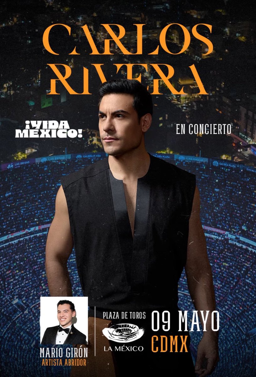 MGExistiendo's tweet photo. Mario Girón abriendo el concierto de Carlos Rivera en La Plaza de Toros se siente tan correcto. 💖✨ https://t.co/Bl4PYGlNnU