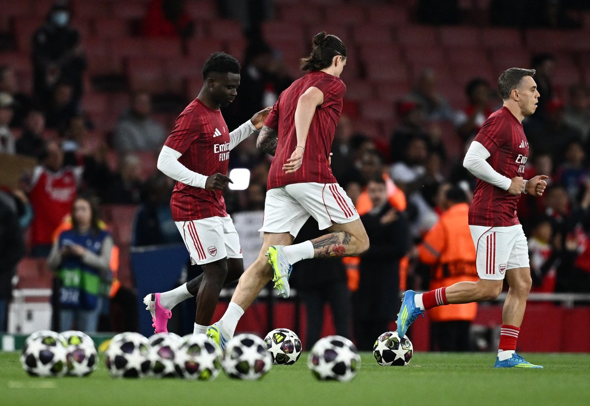 ariyadhiah's tweet image. 📸 لاعبو #أرسنال_أتلتيكو_مدريد⁩ خلال تدريبات الإحماء 🇪🇸 🏴󠁧󠁢󠁥󠁮󠁧󠁿  

#دوري_أبطال_أوروبا⁩
⁦#UCL⁩