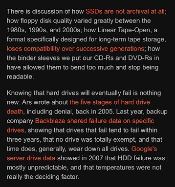 JenniferWiseHM's tweet image. "All types of hard drives are not long-term storage devices." 

Why what Iron Mountain learned from the music industry applies to storing our #photos 

Read more 👉 lttr.ai/AqzUc

#HardDrives #HighestCustomerSatisfaction