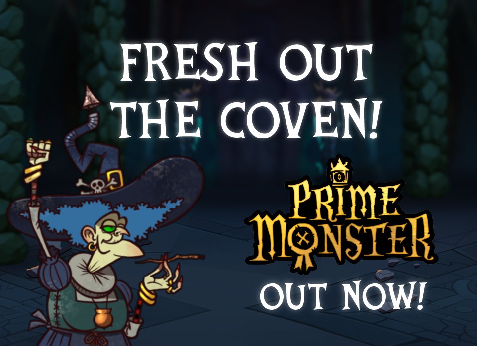 Prime Monster (Out Now on Steam) tweet media