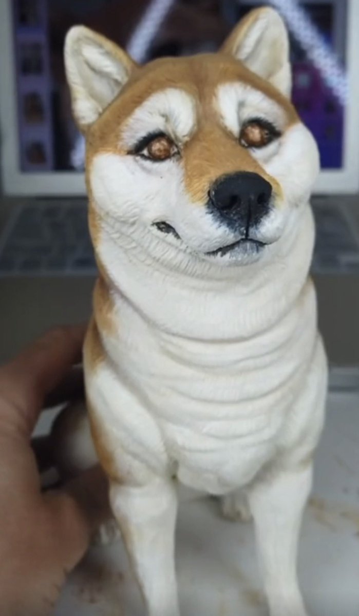 TROtb0z's tweet photo. Here is my entry $TSUKI I
Made this work of art for hours I molded and I also painted it hope the team loves it  
@TsukiCTO  to the moon 
CA: 0x3E417231aa72f57512cdb446B15d9682C12BA3eC https://t.co/jYr1fiftJD