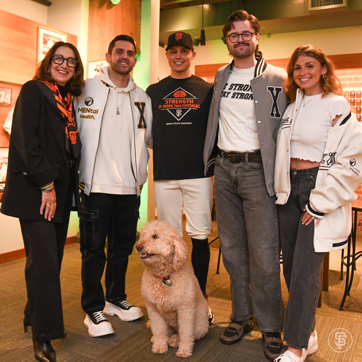 mensxmental's tweet photo. thank you, @SFGiants, for inviting &amp; including @mensXmental as part of the #MENtalHealth Awareness Night @OracleParkSF. | #1Love 🖤 https://t.co/RGlbUZfMyl