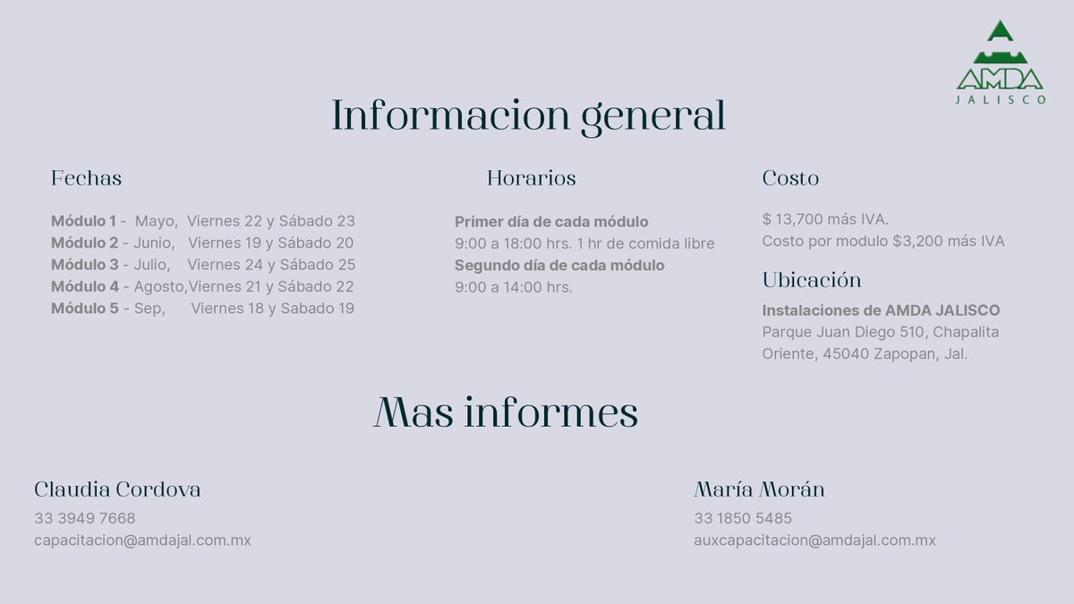 AMDAJAL's tweet photo. 💡 Diplomado ideal para empresarios, gerentes y personal administrativo de la industria automotriz que buscan impulsar su visión financiera.📊

Módulo 1

📅 22 y 23 de Mayo
🕘 Día 1: 9–6 | Día 2: 9–2
📍 Presencial | AMDA Jalisco
👉 Regístrate: https://t.co/jJrgAg4Ks3

#Finanzas https://t.co/gNuIa7foJJ