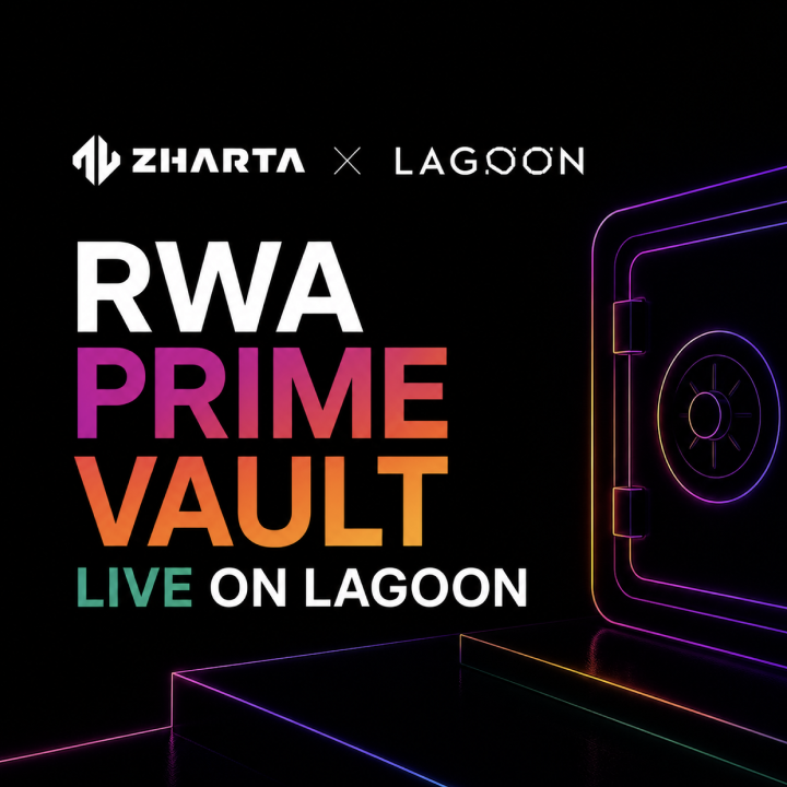 Zharta's tweet photo. RWA Prime Vault is live on @Lagoon_Finance.

Deposit USDC and earn yield from indirect RWA exposure, backed by loans on institutional-grade tokenized assets, each with its own risk-reward profile.

Opens with ACRED, BUIDL, and HLSCOPE from @Securitize, with more coming 👇🧵 https://t.co/j0pZTeaLTk