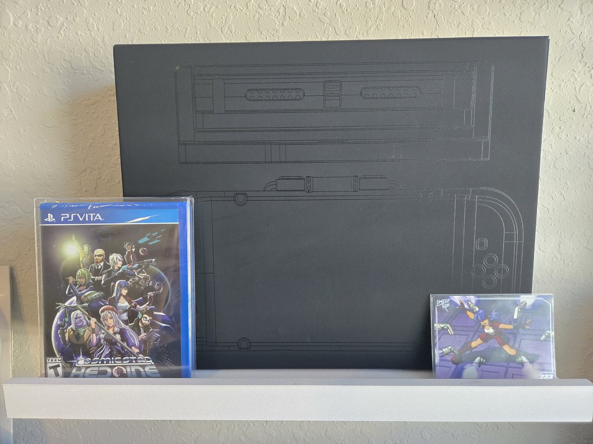 KazaOso's tweet photo. Mail time! Cosmic Star Heroine officially ends my Vita buying spree for now. I also just got my dbrand Grip for the NS2. Anyone here use the Killswitch grip? What do you think?

#CosmicStarHeronie #DBrand #KillSwitch #PSVita #NintendoSwitch2 https://t.co/c5drpC2Ifu