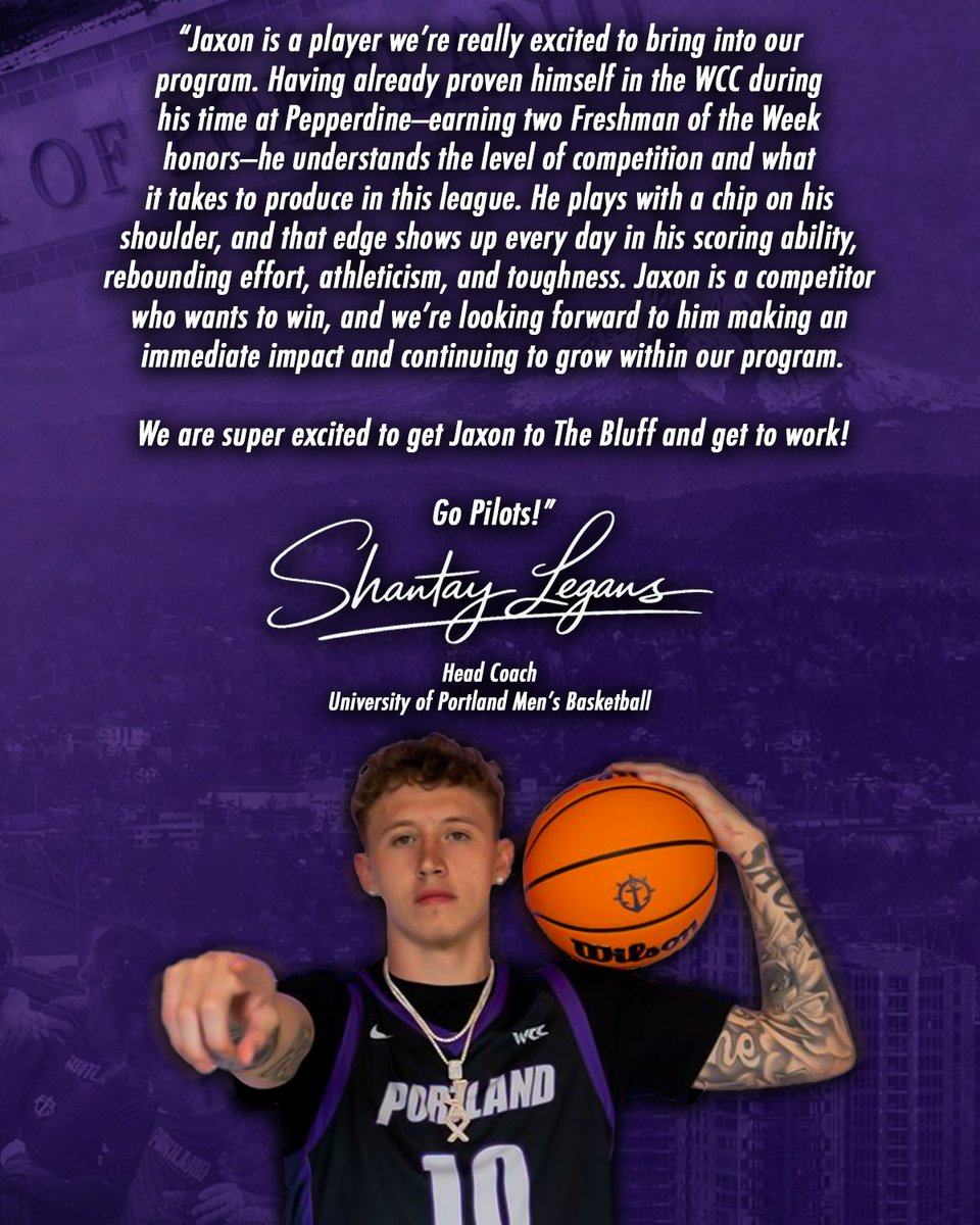 Portland Pilots Men's Basketball tweet media