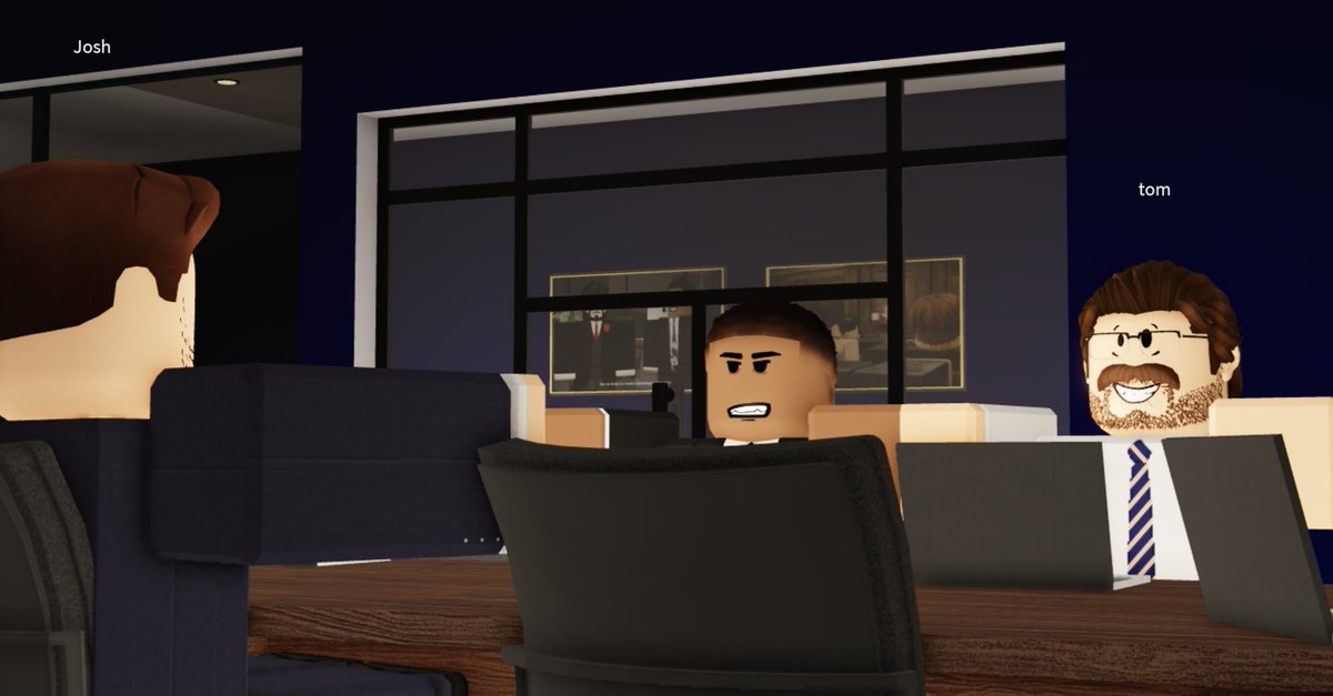 RBXUnionists's tweet photo. 🔵🇬🇧 This evening, Party Leader and Leader of the Opposition, NotChocolatePlayz, visited Neo's Law Firm to discuss the current landscape of the Ministry of Justice and explore potential initiatives to enhance the sector's development and effectiveness. https://t.co/ly5JGYzZGV
