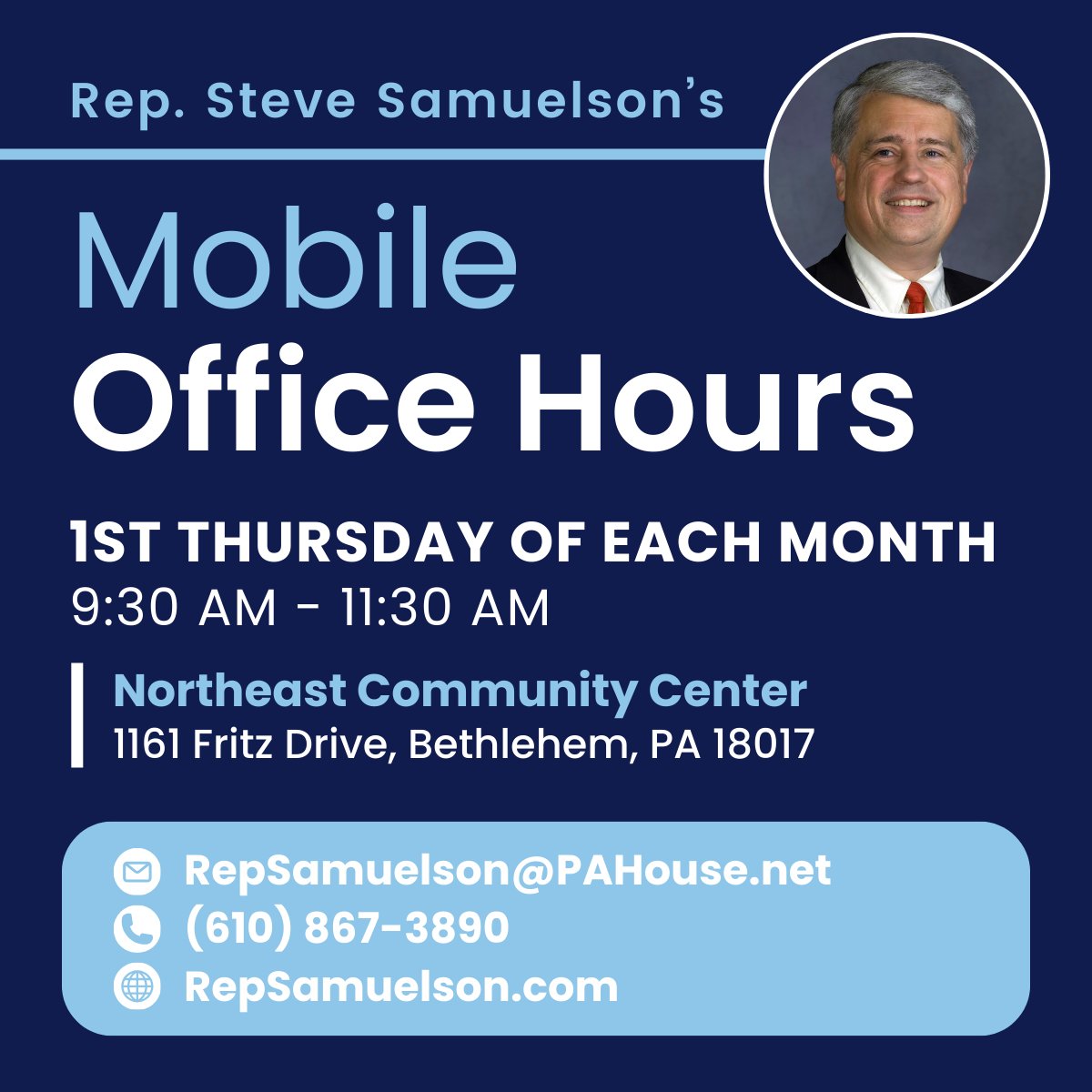 Rep. Steve Samuelson tweet media