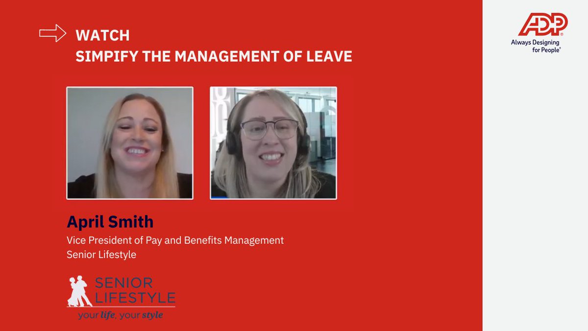 SeanIngold's tweet photo. Senior Lifestyle makes it a priority to have the right support in place can make all the difference for your people and your business in critical moments that matter.
https://t.co/PiHKk1rbJN
#CompanyCulture #HR #HumanResources #WorkHappy https://t.co/1r4jYlIyni
