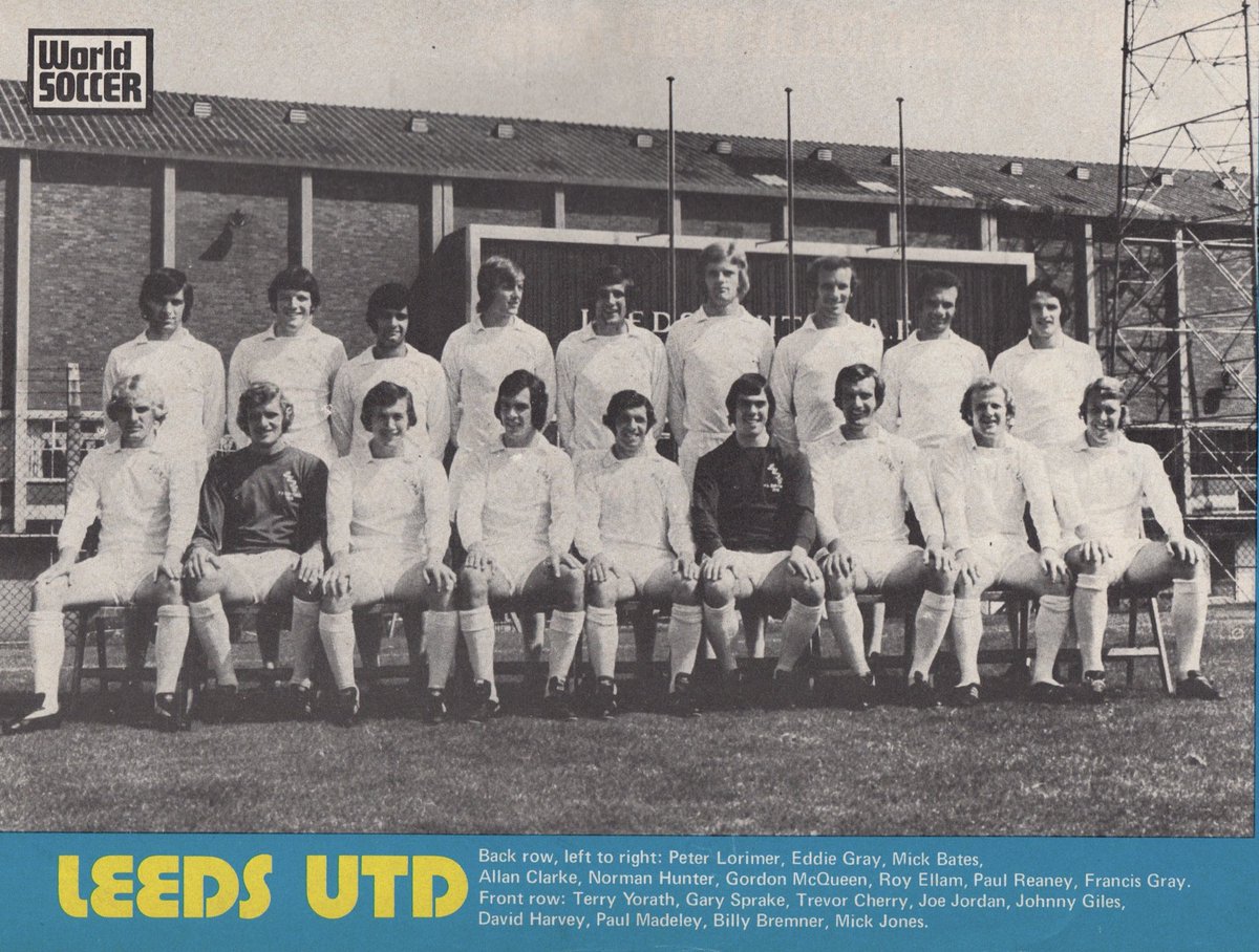 Theleaguemag's tweet photo. Leeds United 1973-74 https://t.co/lvQFUy6AsT