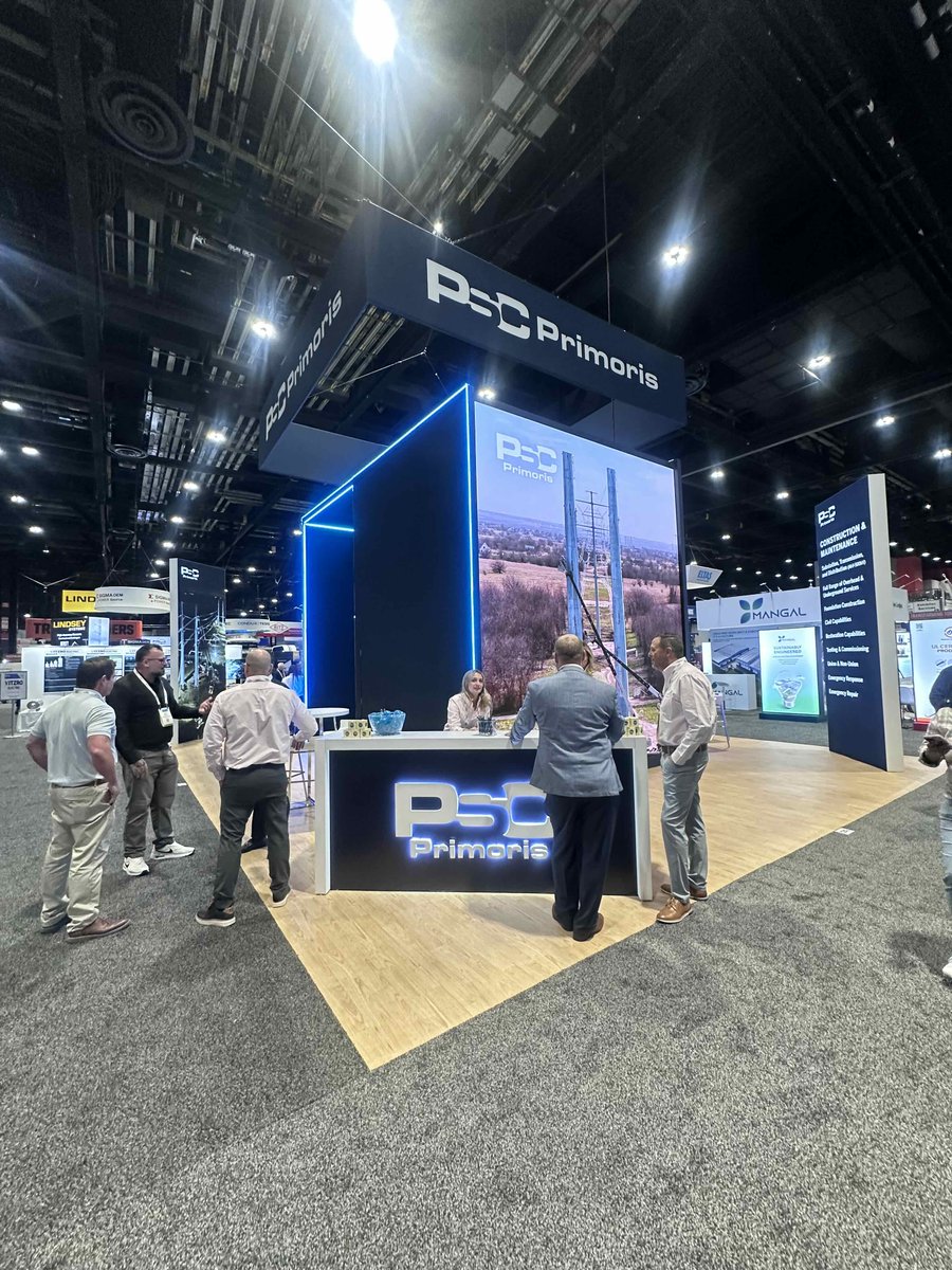 PrimServices's tweet photo. Our Power Delivery group is live at @IEEETandD 2026 in Chicago.⚡
Stop by booth #3240 to connect with our team and learn how we're delivering end-to-end transmission, distribution, and substation solutions across the country. 
#ThePowerOfPrimoris #IEEEpes #IEEETandD https://t.co/Yz31P0Ykgu