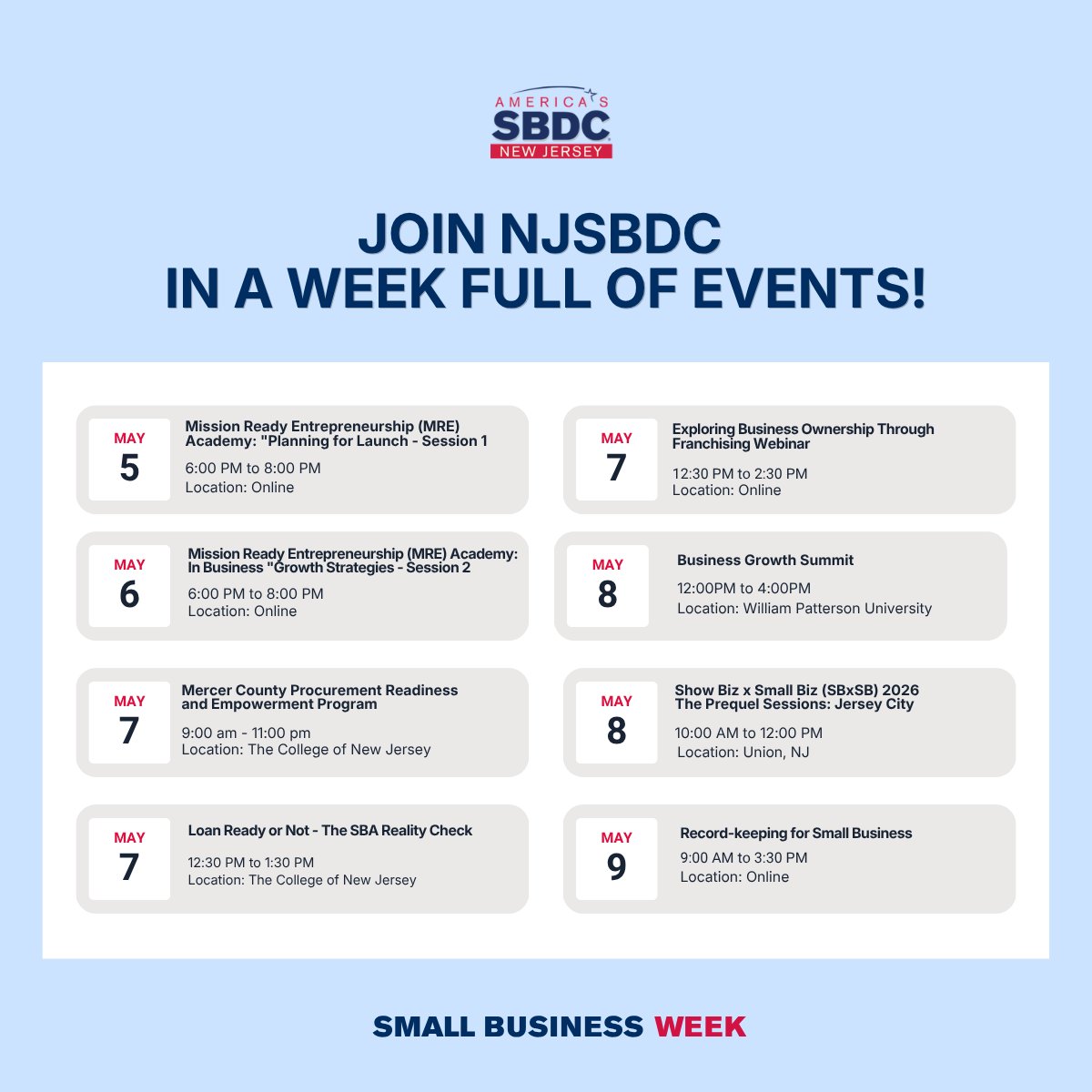 NJSBDC State Office tweet media