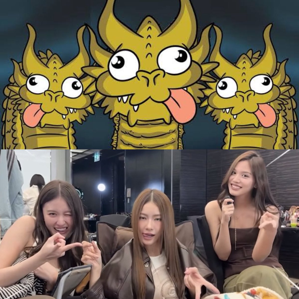 lunarmtan's tweet photo. TIPBENBON GANGGG 🤪🤪🤪 https://t.co/QQrI74Tga0