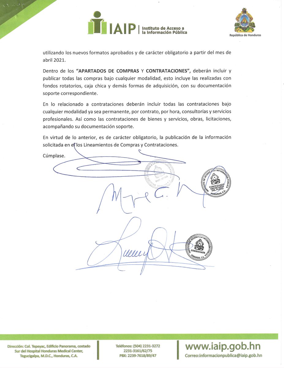 IAIP_Honduras tweet media
