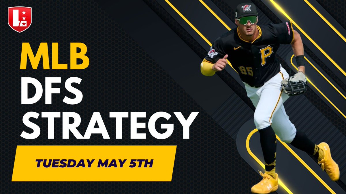 LineStarApp's tweet image. ⚾ MLB DFS Tuesday (May 5) Slate Breakdown is LIVE!

Full slate tonight with games all across the board — plenty of pitching depth and high-upside stacks to attack 🔥 

Get the full breakdown before lock ⬇️
 youtu.be/DuLFGy501ZM
#MLBDFS #DraftKings #FanDuel