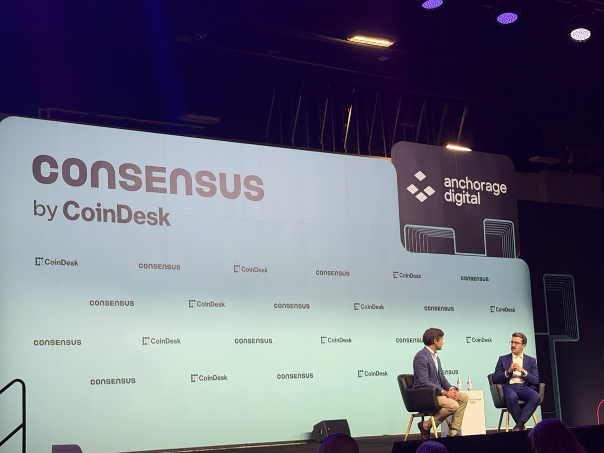 RobertClarkCEO's tweet photo. Great line up of speakers at Consensus this year! @CoinDesk https://t.co/hIU7ojWpnE