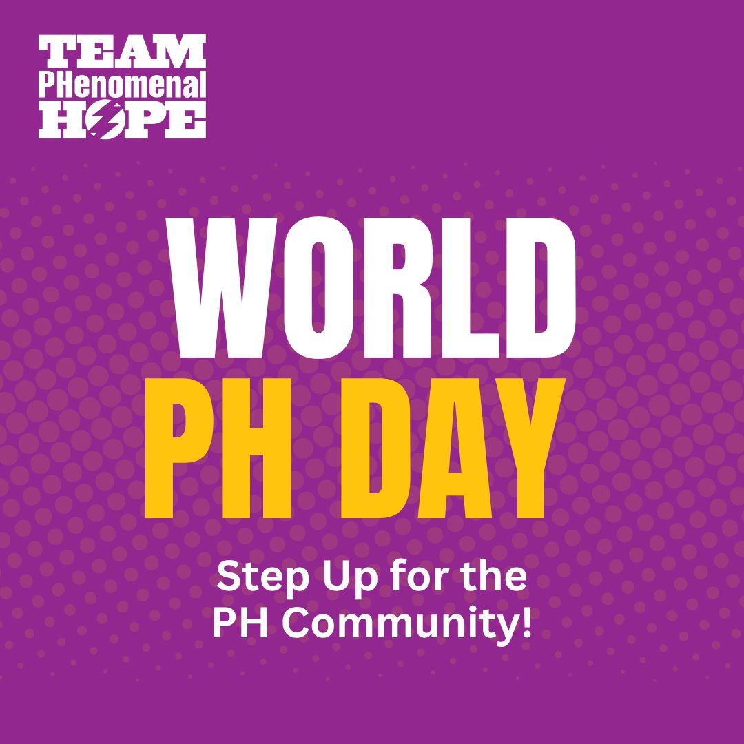 teamphhope's tweet photo. Today is World PH Day. 💙
25M people live with pulmonary hypertension worldwide. Since 2012, Team PH has been here: funding care, connecting Warriors, and building community.
Learn more: https://t.co/1hTTENDo5M

#WorldPHDay #PHenomenalHope https://t.co/9XSANOpKbC