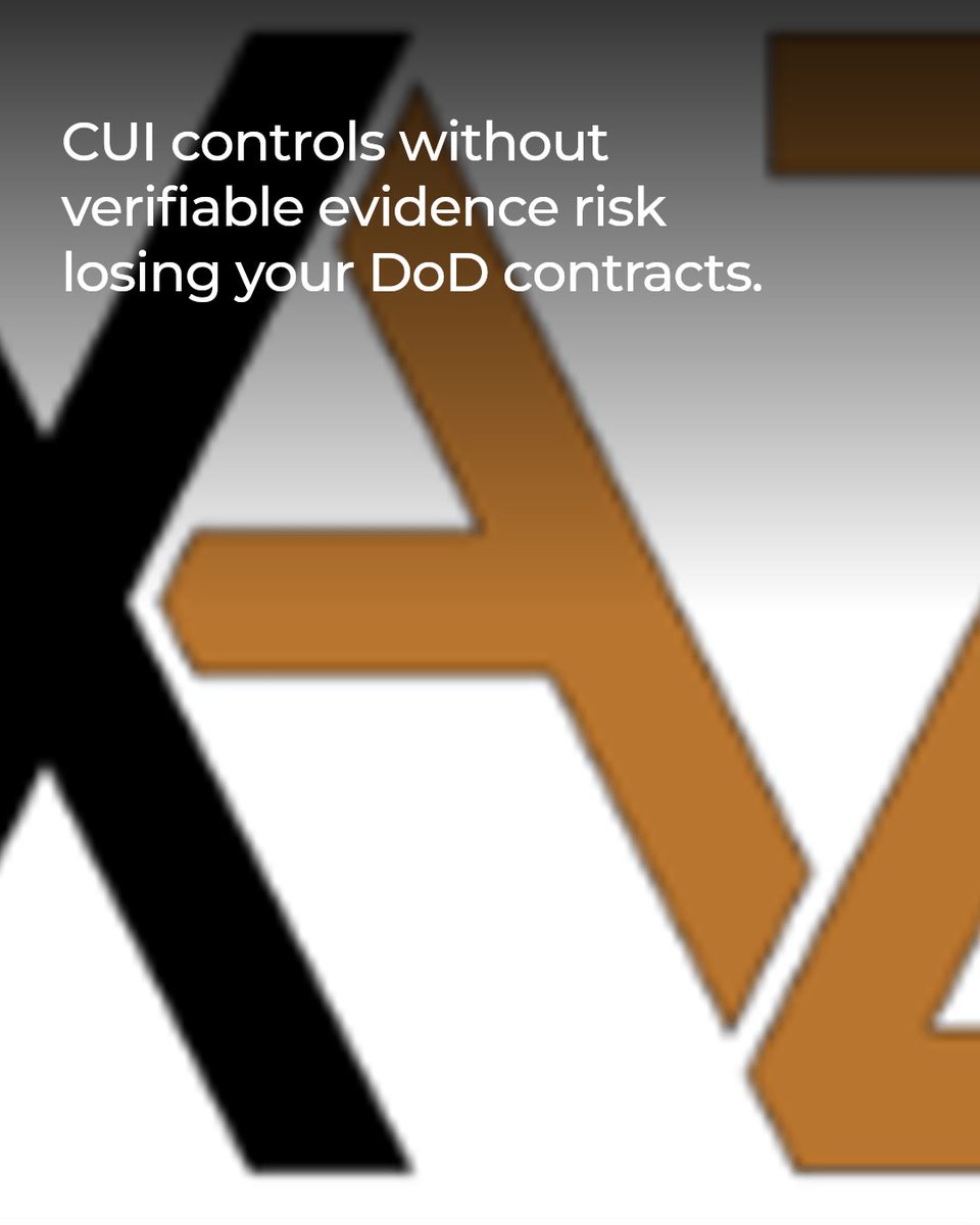 Timothy60507265's tweet photo. Your CUI controls might look complete on paper, but without solid evidence, you're risking failed C3PAO audits—and lost DoD contracts. Identify hidden CMMC gaps now before it's too late. https://t.co/DLFmfTIZxb