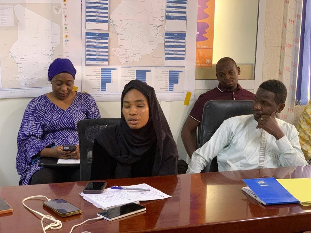 ARDTchad's tweet photo. 📢 Projet Mastercard  Foundation

Une réunion de grande envergure s’est tenue dans la salle de conférence du UNHCR Tchad , réunissant les acteurs des associations dirigées par les réfugiés ainsi que des partenaires venus de Dakar. https://t.co/J1JXH9OjYC