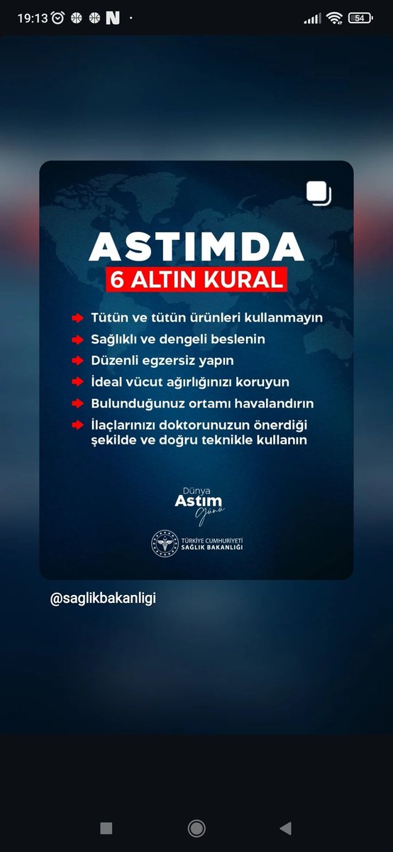 andirinDH's tweet photo. Astım; nefes darlığı, öksürük ve göğüste sıkışma hissi gibi semptomlarla seyreden, bu belirtilerin aynı hastada zaman içinde sıklık ve şiddet açısından değişkenlik gösterebildiği kronik bir hastalıktır
@kmarasism 
@saglikbakanligi 
@sbkhgm https://t.co/LUvoBotnQ2