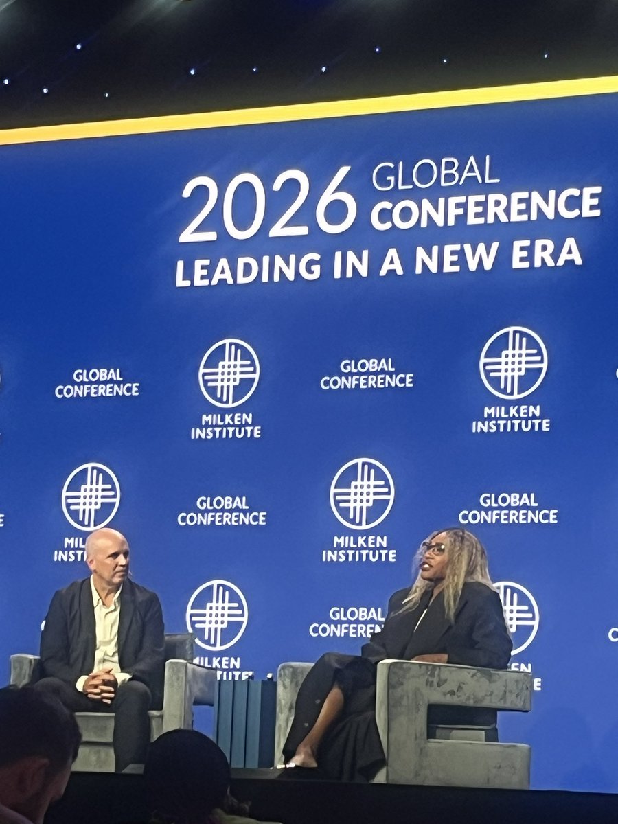 CurtisSChin's tweet image. From #Serena to #Starfire ⭐️🔥. Superstar &amp;amp; superhero @serenawilliams shares at @MilkenInstitute #MIGlobal Conference that #SerenaVentures serenaventures.com/portfolio to become Starfire Ventures. Says this phase of her life will be bigger than anything she’s done.