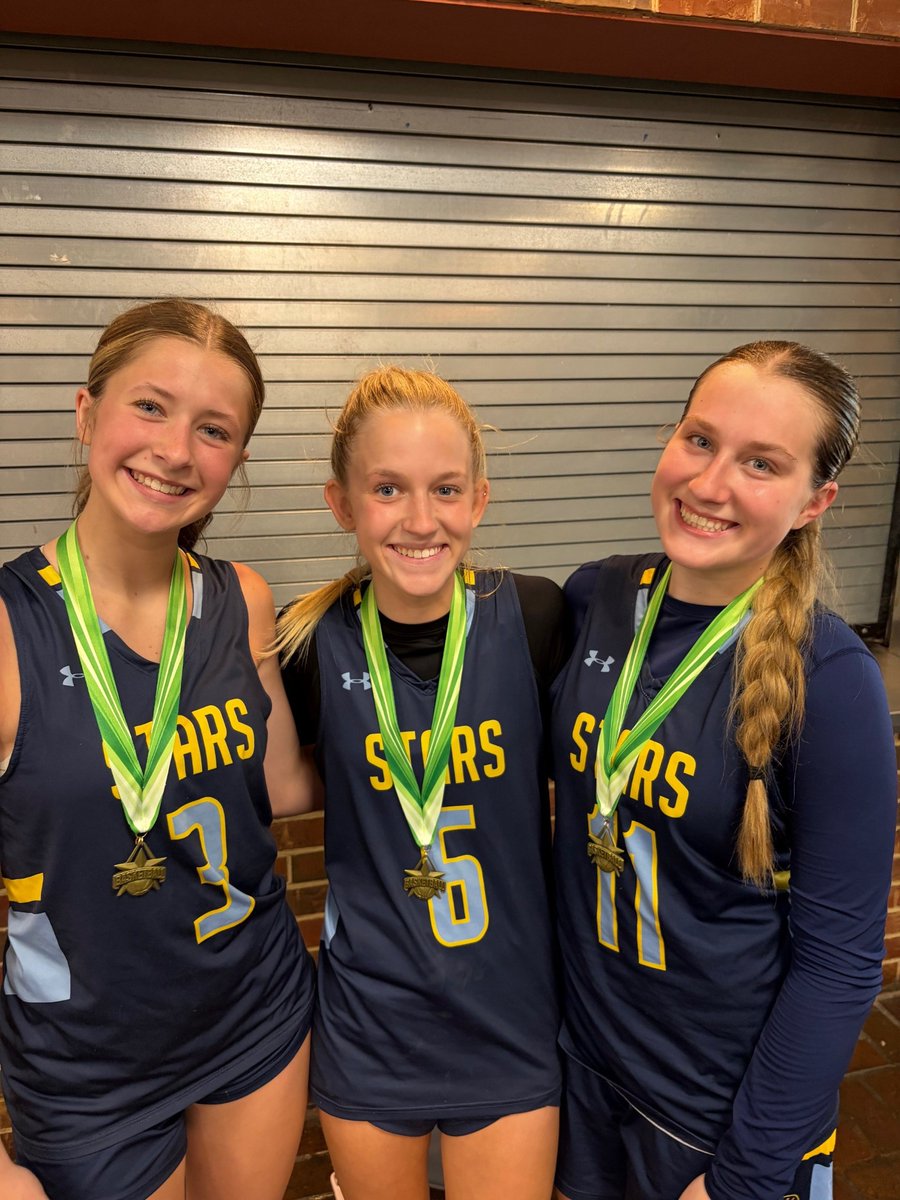 StarsBballClub's tweet photo. Congrats to Coach Westin Ford and our SOUTH 2028 Girls Blue team, who earned another championship this past weekend. 

Mattie Donnelly, Clara Martin, and Lyla Myers were named to the All-Tournament Team! 

Nice job, Coach! https://t.co/cXFIacPEOB