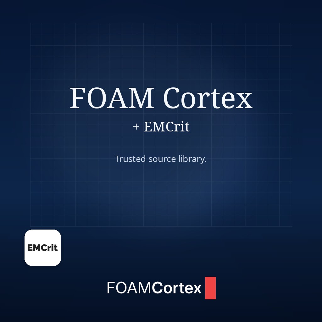 FOAM Cortex tweet media