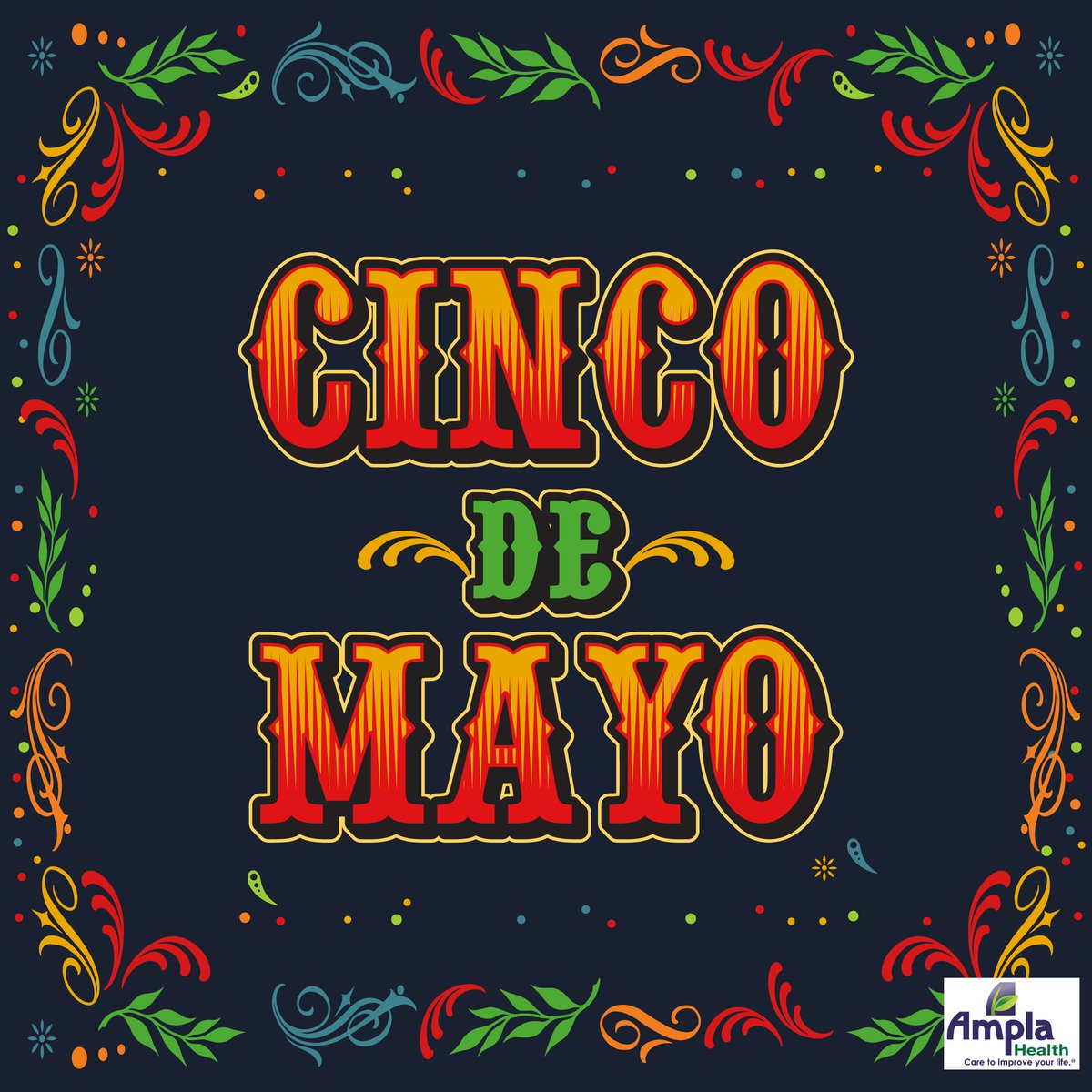 Cinco de Mayo marks the 1862 Battle of Puebla; not Independence Day. It celebrates Mexican-American culture and health equity. Ampla Health offers care, vaccines, screenings, and behavioral health. Learn more: amplahealth.org #CincoDeMayo #AmplaHealth
