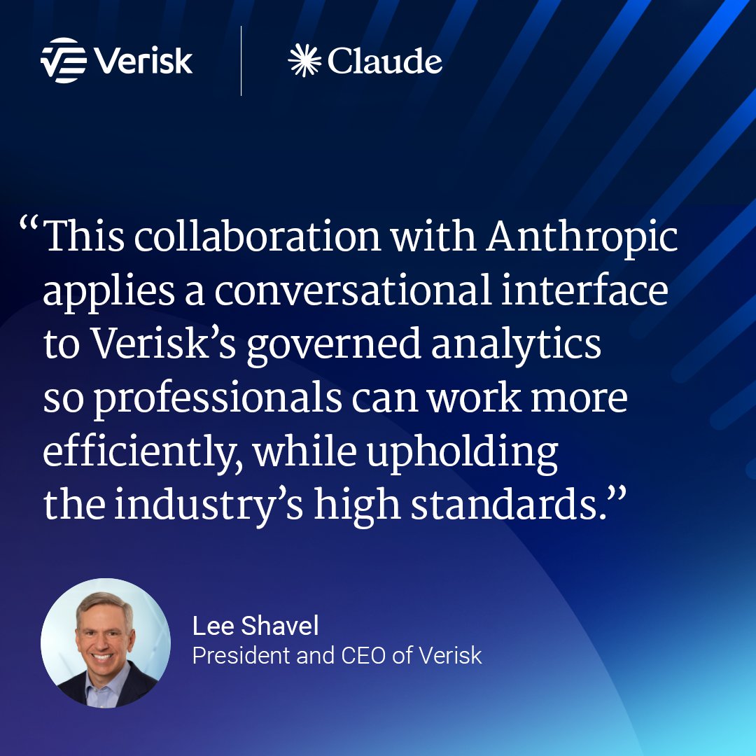 Verisk tweet media