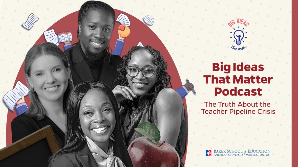Baker School of Education at AU tweet media