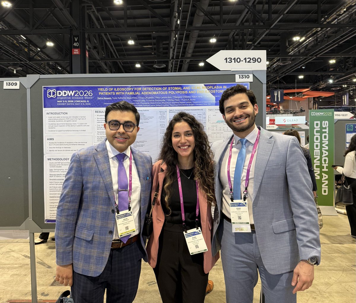 ZehraNaseemMD's tweet photo. Loved presenting our work on video capsule endoscopy in patients with surgically altered GI anatomy and sharing our posters at #DDW2026.

Grateful for the incredible support from my team and mentorship of Dr. Burke and Dr Rubio-Tapia! 

#GITwitter @burkegastrodoc @AmerGastroAssn https://t.co/j0UlvFVTSo